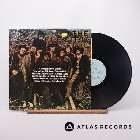 The Electric Flag A Long Time Comin' LP Vinyl Record - Front Cover & Record