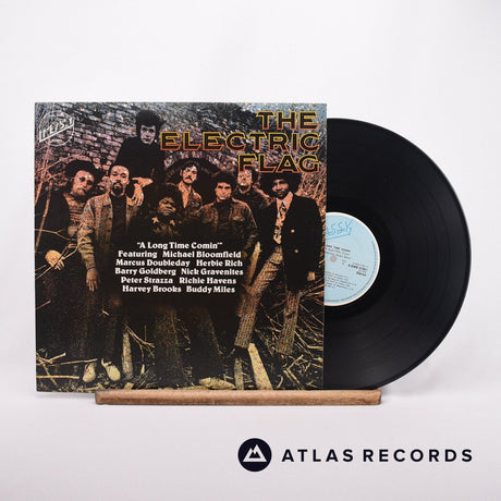The Electric Flag A Long Time Comin' LP Vinyl Record - Front Cover & Record