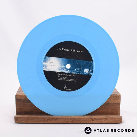 The Electric Soft Parade - Silent To The Dark II - Blue 7" Vinyl Record - EX/NM