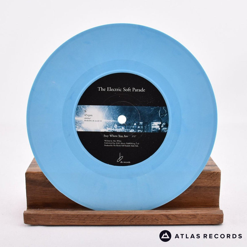 The Electric Soft Parade - Silent To The Dark II - Blue 7" Vinyl Record - NM/NM