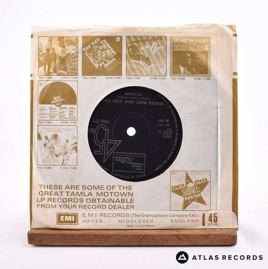 The Elgins - Heaven Must Have Sent You - 7" Vinyl Record - VG/VG+