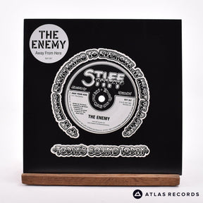 The Enemy Away From Here 7" Vinyl Record - Front Cover & Record