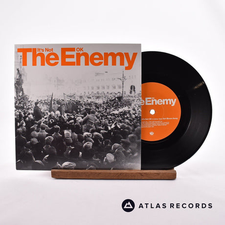 The Enemy It's Not OK 7" Vinyl Record - Front Cover & Record