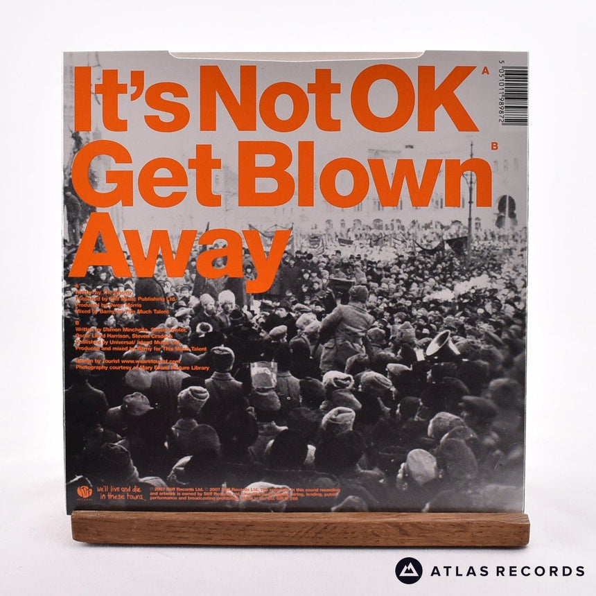 The Enemy - It's Not OK - Sticker 7" Vinyl Record - NM/NM