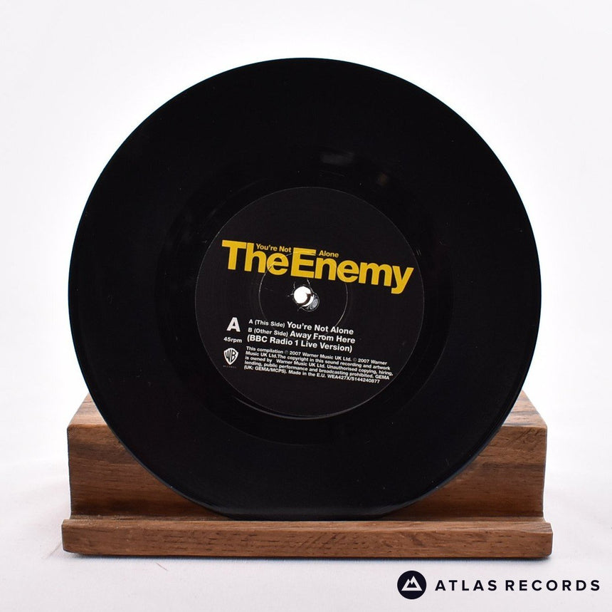 The Enemy - You're Not Alone - 7" Vinyl Record - NM/NM