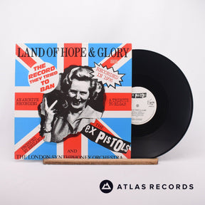 The Ex Pistols Land Of Hope & Glory 12" Vinyl Record - Front Cover & Record