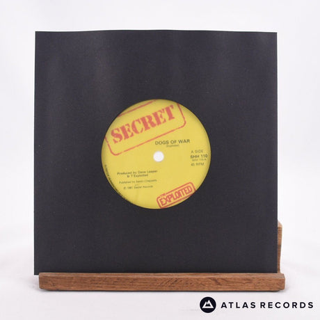 The Exploited Dogs Of War 7" Vinyl Record - In Sleeve