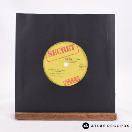 The Exploited - Dogs Of War - 7" Vinyl Record - VG