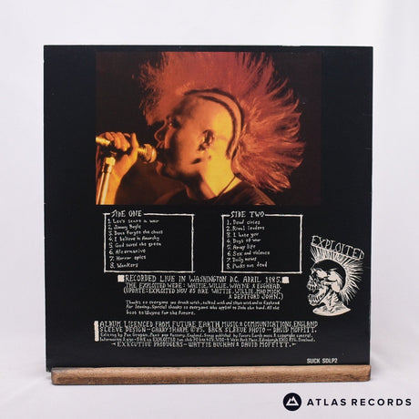 The Exploited - Live At The Whitehouse - Mpo Porky A1 B1 LP Vinyl Record - EX/EX