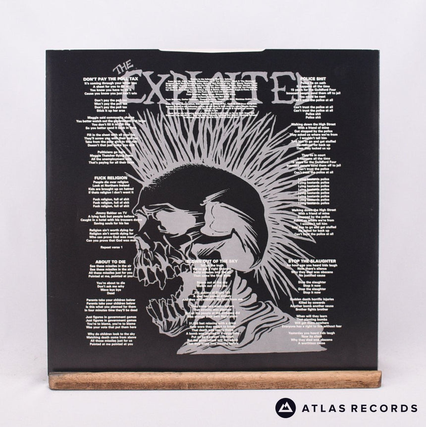The Exploited - The Massacre - Mpo A1 B1 LP Vinyl Record - EX/EX