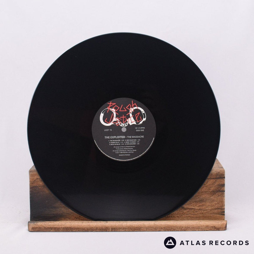 The Exploited - The Massacre - Mpo A1 B1 LP Vinyl Record - EX/EX