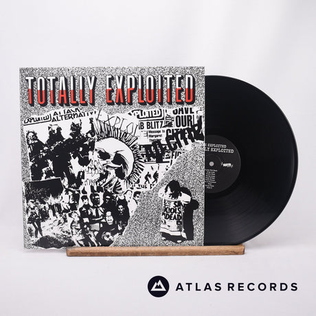The Exploited Totally Exploited LP Vinyl Record - Front Cover & Record