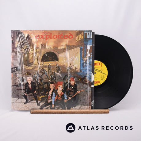 The Exploited Troops Of Tomorrow LP Vinyl Record - Front Cover & Record