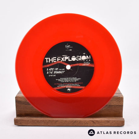 The Explosion - Here I Am - Red Limited Edition 7" Vinyl Record - NM/NM