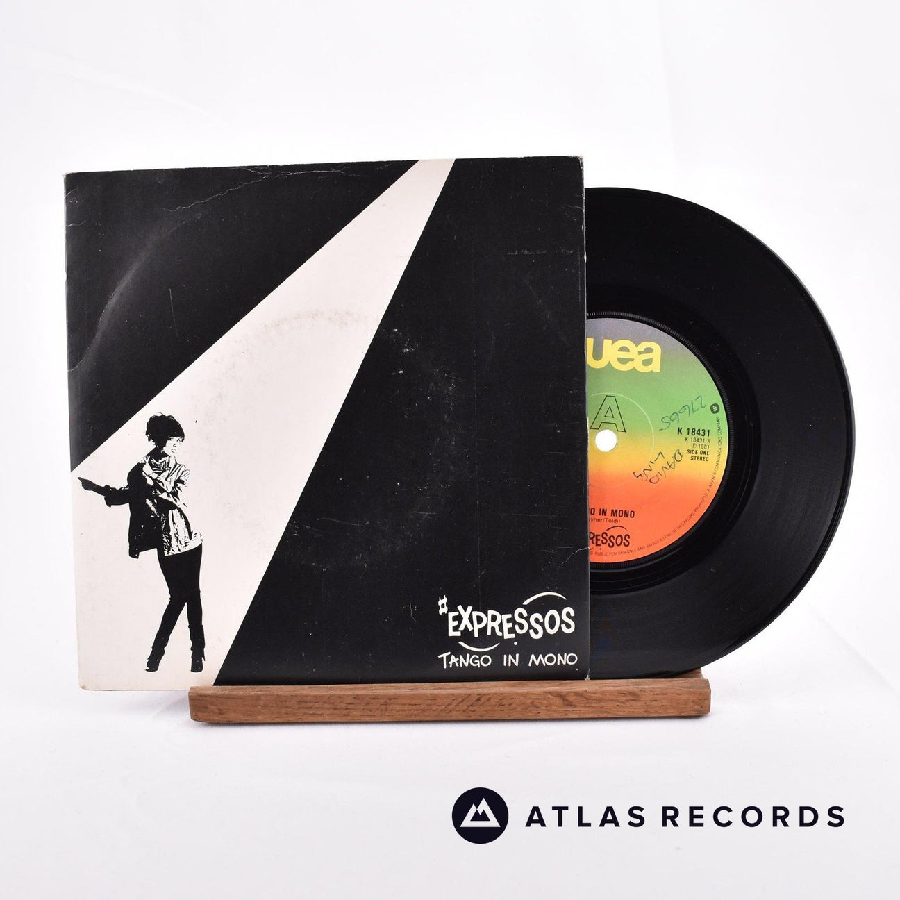 The Expressos Tango In Mono 7" Vinyl Record - Front Cover & Record