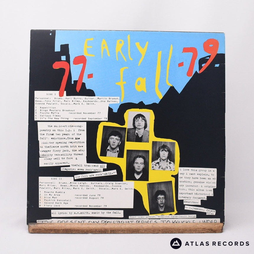 The Fall - 77 - Early Years - 79 - Reissue A1 B1 LP Vinyl Record - EX/EX