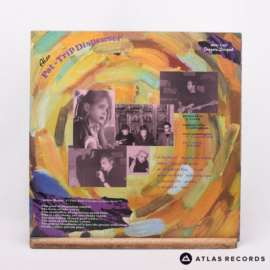 The Fall - C.R.E.E.P. - Green Damont 12" Vinyl Record - EX/EX