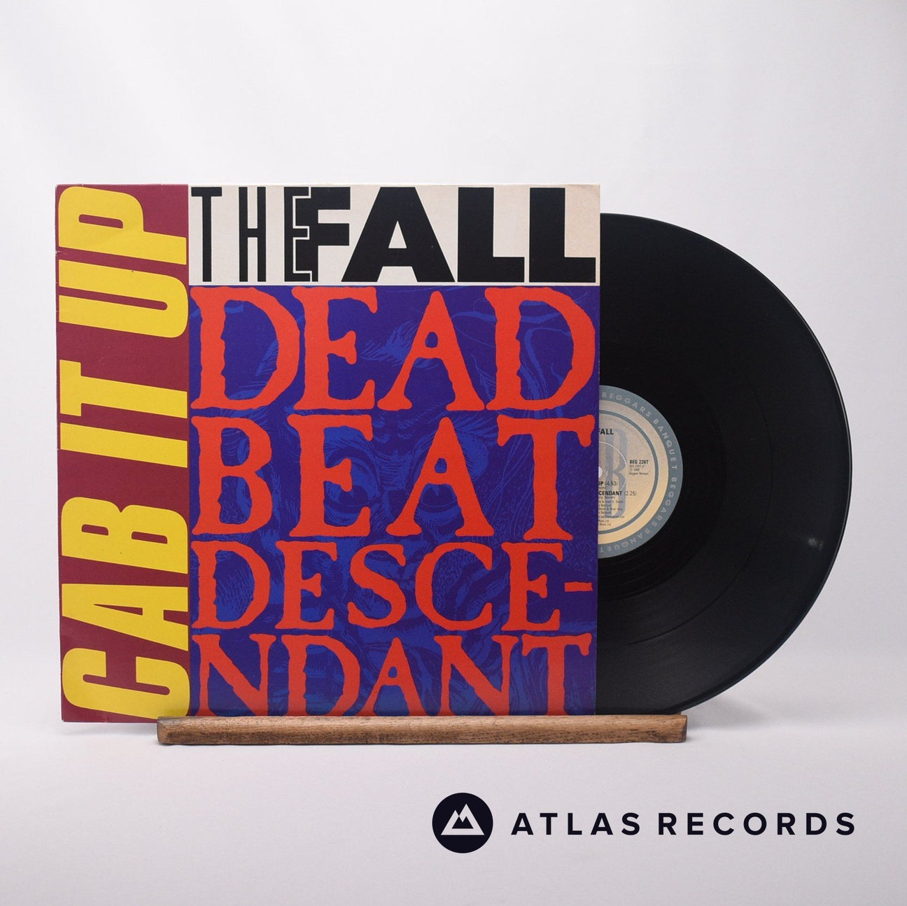 The Fall Cab It Up 12" Vinyl Record - Front Cover & Record