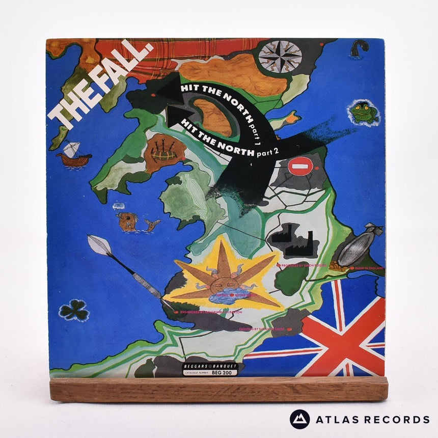 The Fall - Hit The North - 7" Vinyl Record - NM/EX