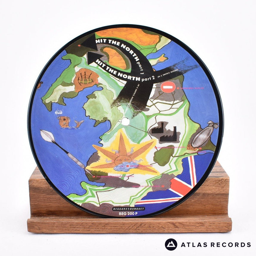 The Fall - Hit The North - Picture Disc 7" Vinyl Record - EX/EX