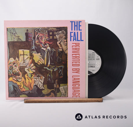 The Fall Perverted By Language LP Vinyl Record - Front Cover & Record