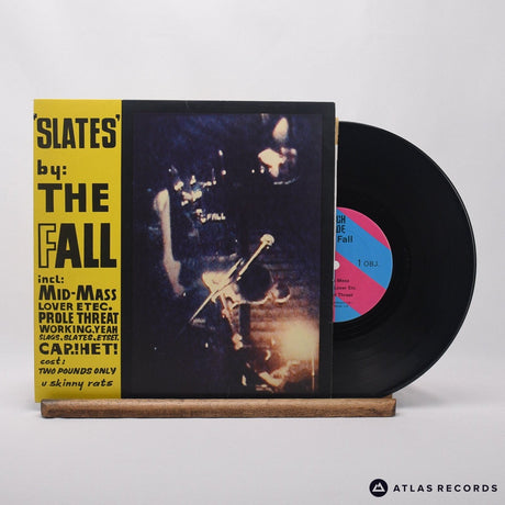 The Fall Slates 10" Vinyl Record - Front Cover & Record