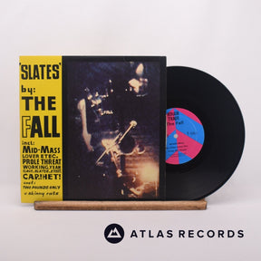 The Fall Slates 10" Vinyl Record - Front Cover & Record