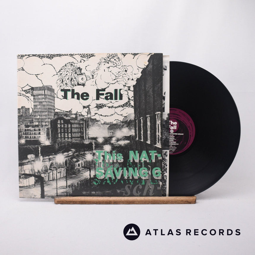 The Fall This Nation's Saving Grace LP Vinyl Record - Front Cover & Record