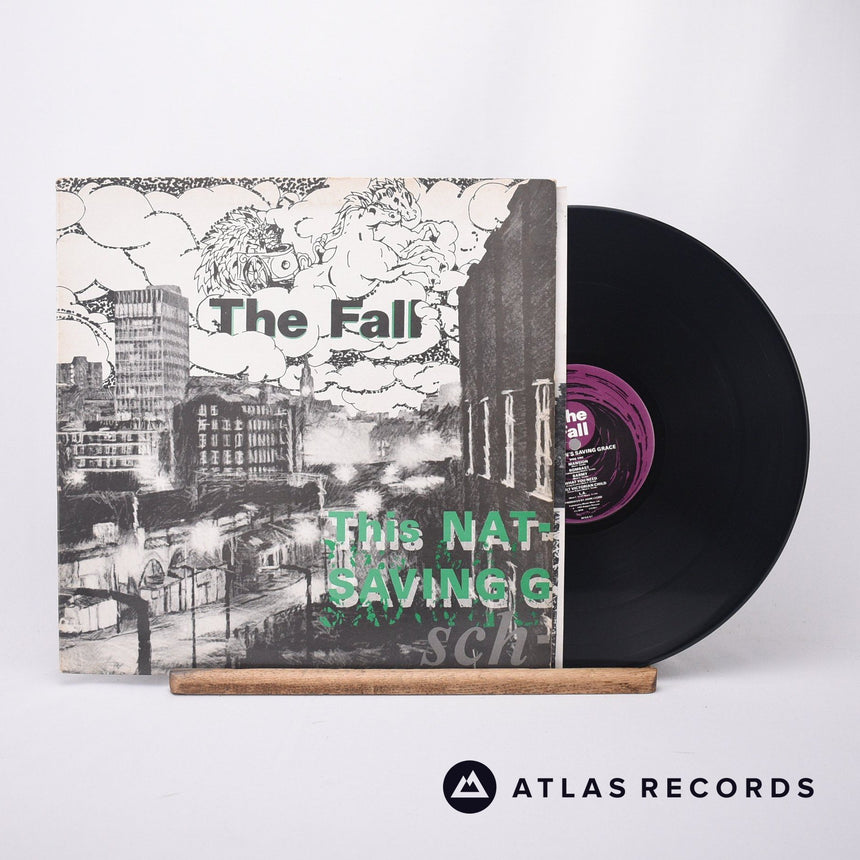 The Fall This Nation's Saving Grace LP Vinyl Record - Front Cover & Record