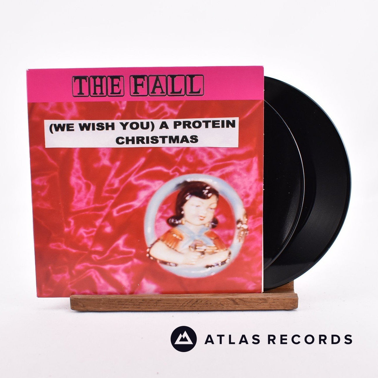 The Fall (We Wish You) A Protein Christmas 2 x 7" Vinyl Record - Front Cover & Record
