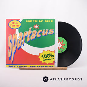 The Farm Spartacus LP Vinyl Record - Front Cover & Record