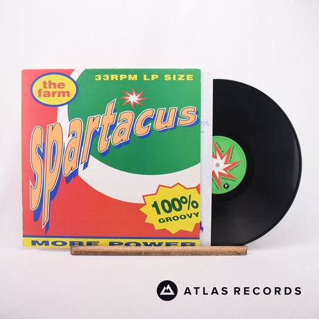 The Farm Spartacus LP Vinyl Record - Front Cover & Record