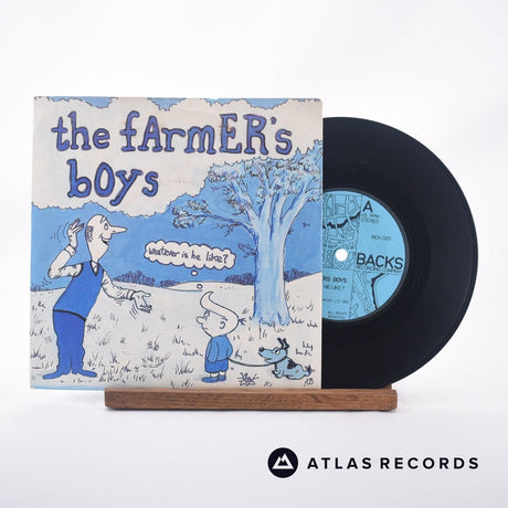 The Farmer's Boys Whatever Is He Like? 7" Vinyl Record - Front Cover & Record