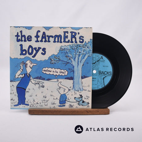The Farmer's Boys Whatever Is He Like? 7" Vinyl Record - Front Cover & Record