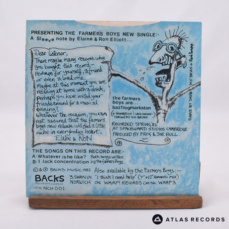 The Farmer's Boys - Whatever Is He Like? - 7" Vinyl Record - EX/VG+