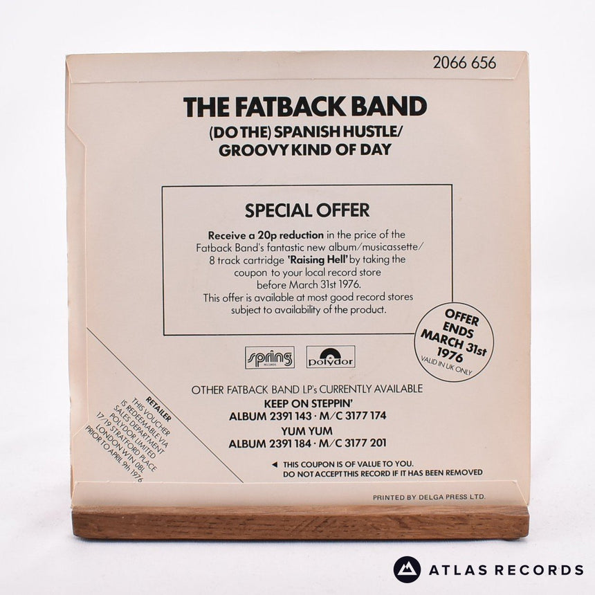 The Fatback Band - (Do The) Spanish Hustle - 7" Vinyl Record - EX/EX