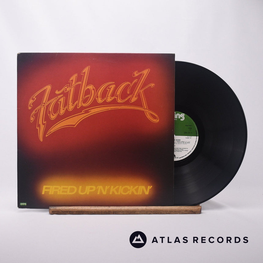 The Fatback Band Fired Up 'N' Kickin' LP Vinyl Record - Front Cover & Record