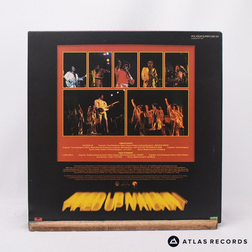 The Fatback Band - Fired Up 'N' Kickin' - LP Vinyl Record - EX/NM