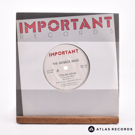 The Fatback Band I Found Lovin' 7" Vinyl Record - In Sleeve