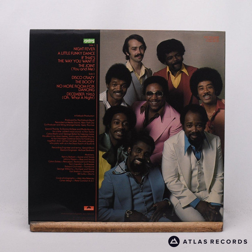 The Fatback Band - Night Fever - LP Vinyl Record - EX/EX