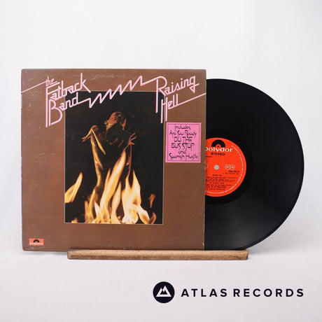 The Fatback Band Raising Hell LP Vinyl Record - Front Cover & Record