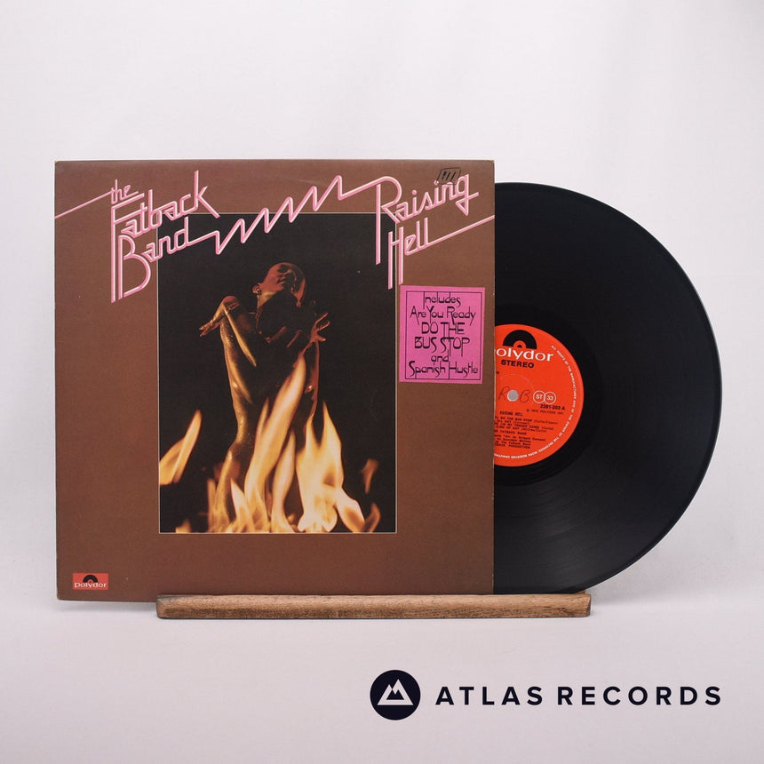 The Fatback Band Raising Hell LP Vinyl Record - Front Cover & Record