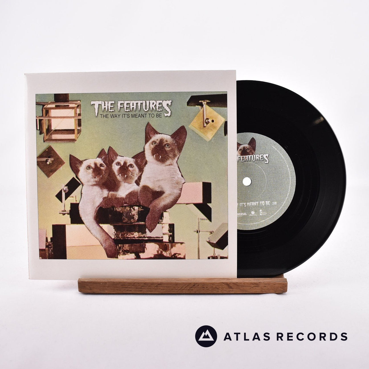 The Features The Way It's Meant To Be 7" Vinyl Record - Front Cover & Record