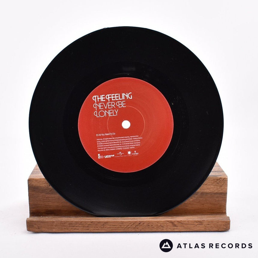 The Feeling - Never Be Lonely - Numbered 7" Vinyl Record - NM/NM