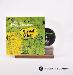 The Fiery Furnaces Crystal Clear 7" Vinyl Record - Front Cover & Record
