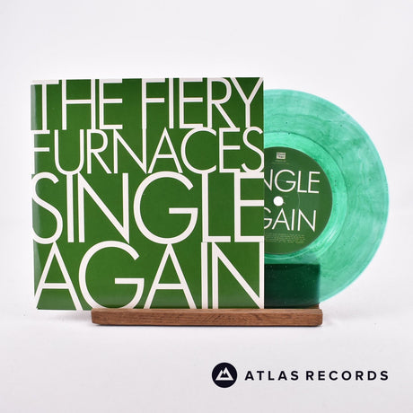 The Fiery Furnaces Single Again 7" Vinyl Record - Front Cover & Record