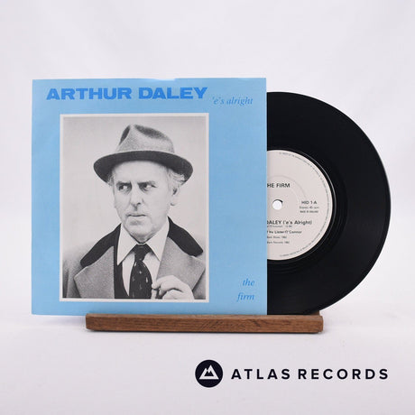 The Firm Arthur Daley 'E's Alright 7" Vinyl Record - Front Cover & Record