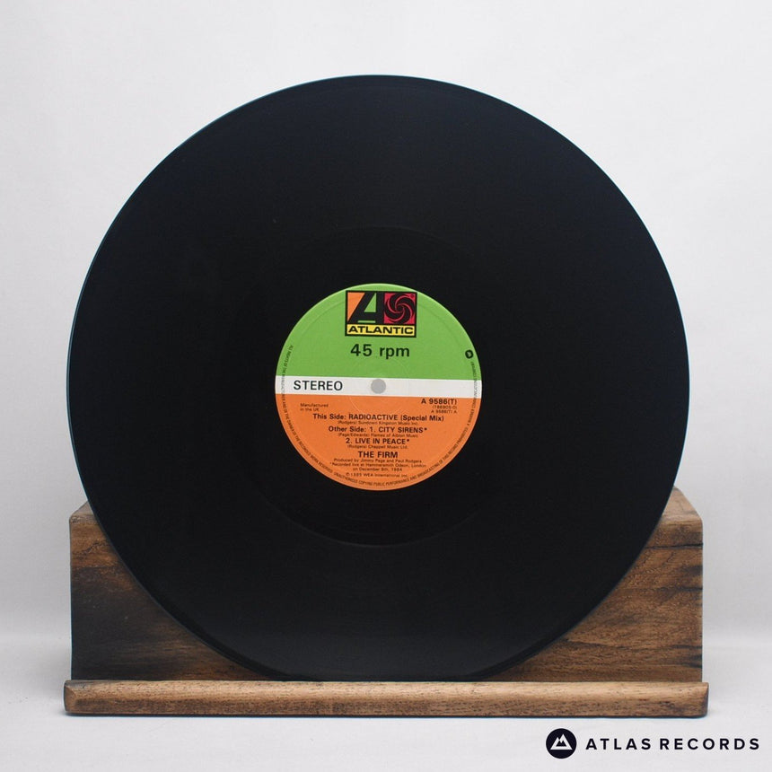 The Firm - Radioactive - 12" Vinyl Record - VG+/VG+