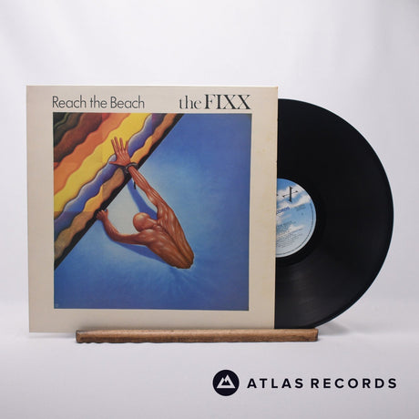 The Fixx Reach The Beach LP Vinyl Record - Front Cover & Record