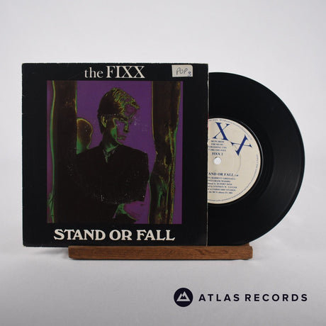 The Fixx Stand Or Fall 7" Vinyl Record - Front Cover & Record